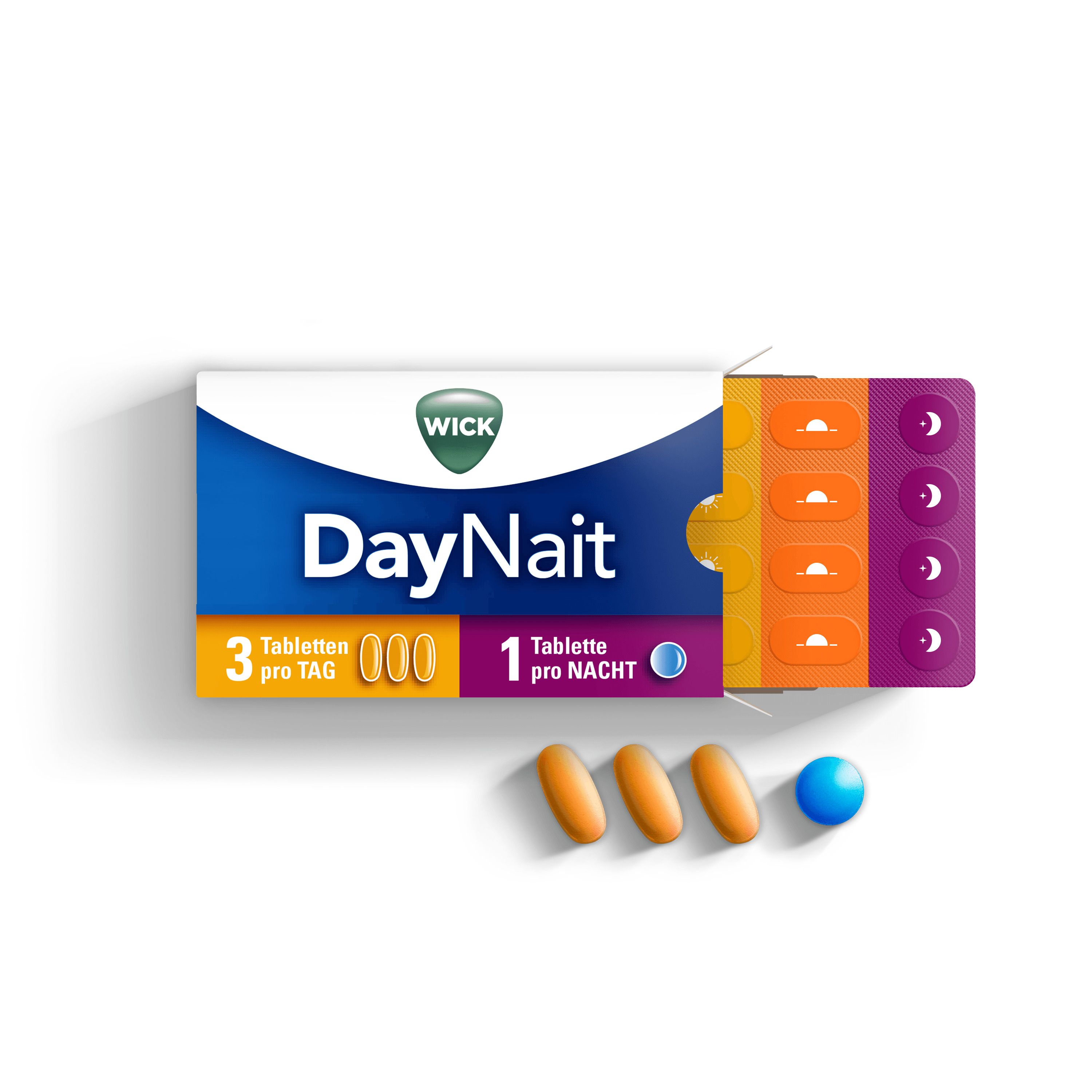 Wick DayNait Filmtabletten Produktbild