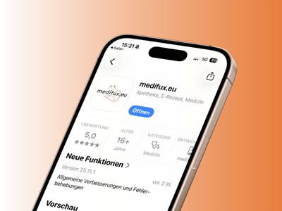 Medifux App Vorschau